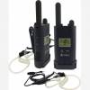 COBRA PU-500 PRO, Σετ επαγγελματικά Walkie Talkie με ακουστικά VOX εμβέλειας έως 10km,10 ορόφους